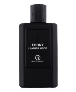 (plu00167) - Apa de Parfum Ebony Leather Wood, Grandeur Elite, Barbati - 100ml