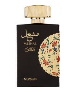 (plu01711) - Extrait de Parfum Meshal Noir Gold, Nusuk, Unisex - 100ml